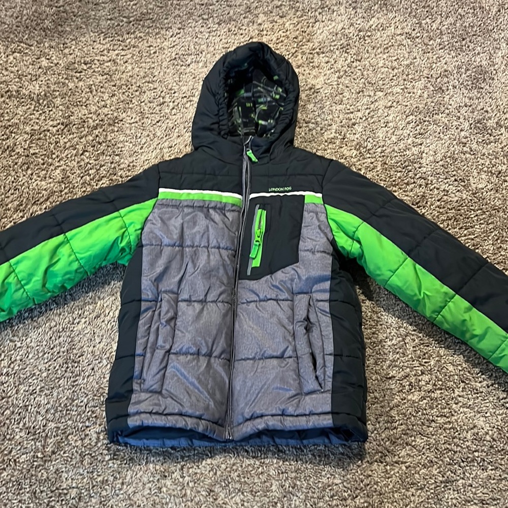 London Frog winter jacket size 10-12 year old